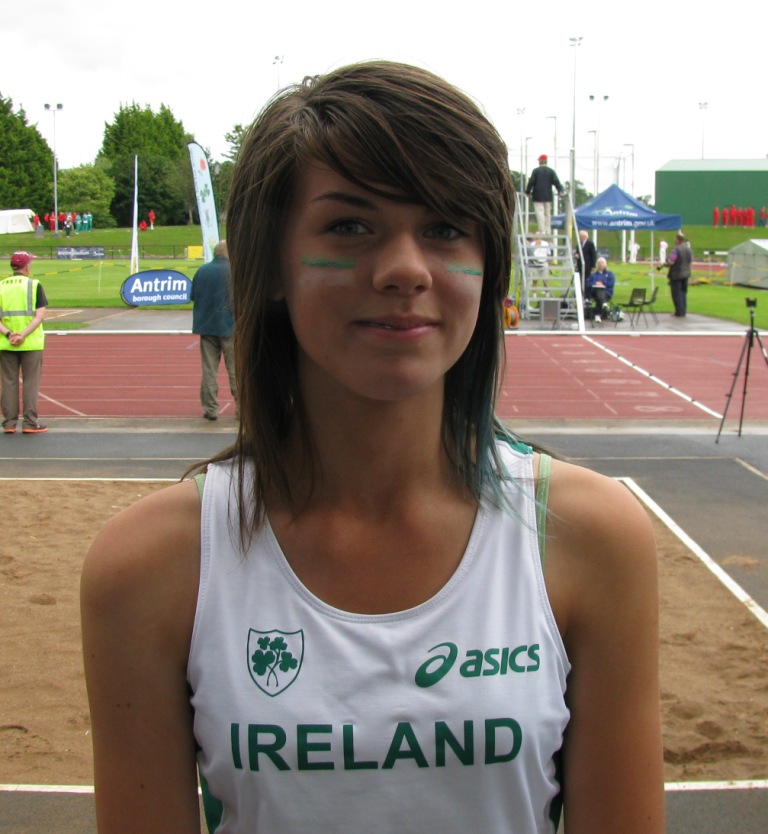 Emily Rogers at Anglo-Celtic Schools' International (Antrim, July 2009)