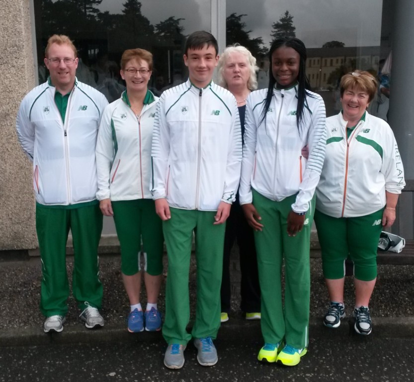 County Louth contingent at Celtic Games (Grangemouth, August 2015)