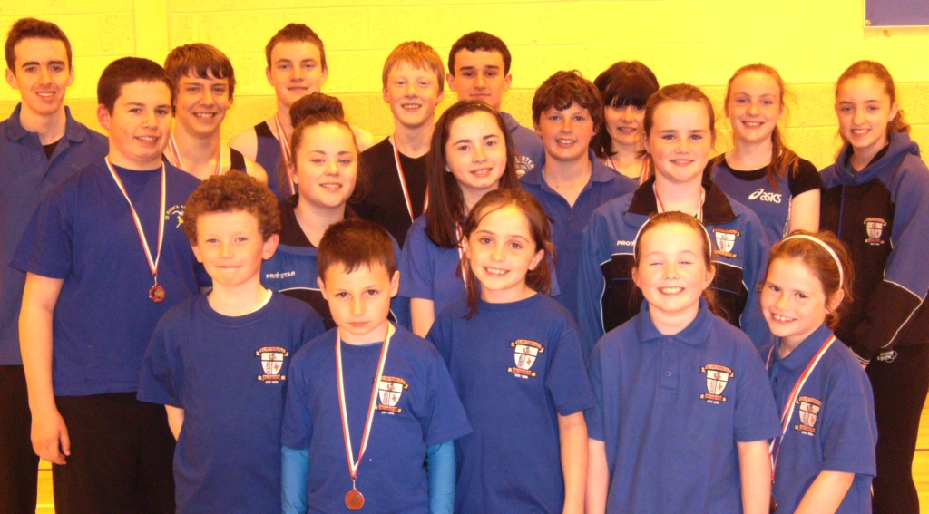 St Peter's AC athletes at Louth Juvenile Championships (Drogheda & Bush, May 2013)