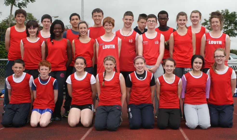 Louth team at Leinster Juvenile Inter-County Championships (Navan, September 2012)